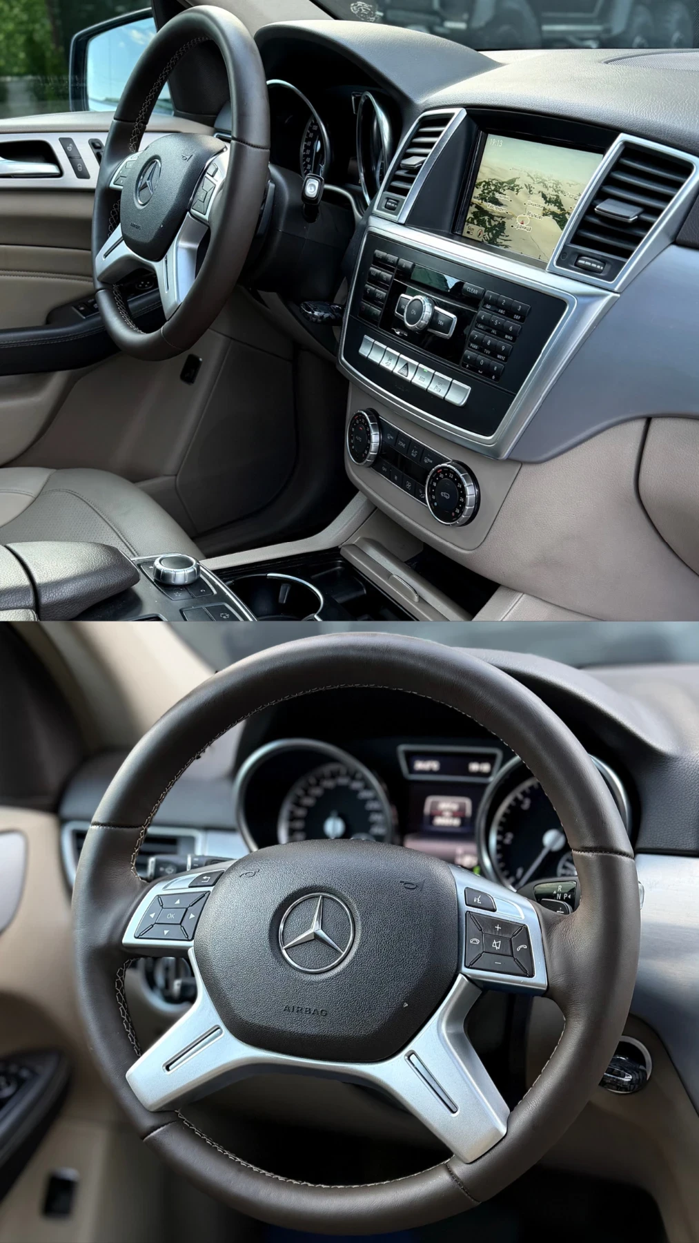 Mercedes-Benz ML 250 4-MATIC| AMG PANO| EXCLUSIVE| СОБСТВЕН ЛИЗИНГ, снимка 12 - Автомобили и джипове - 54436043