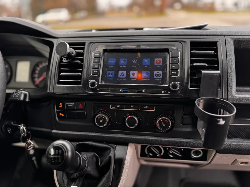 VW T6  LONG 8+ 1 | Подгрев | Печка | Вакум Багажник, снимка 11 - Бусове и автобуси - 53407719