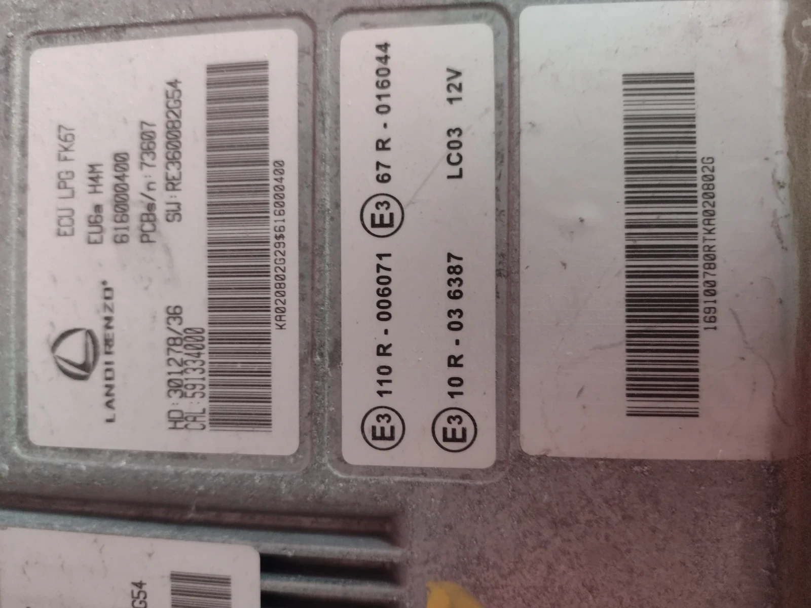 616000400    DACIA DOKKER 1.6 16V 2018 ECU LPG FK67  110R-006071 | Mobile.bg   3