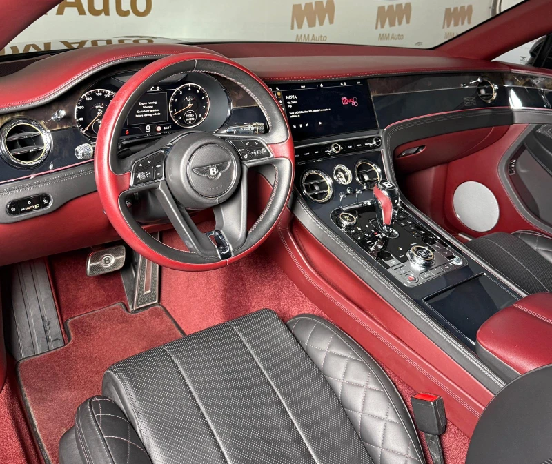 Bentley Continental gt W12* HuD* 360* Matrix* Вентилация, снимка 7 - Автомобили и джипове - 51883504