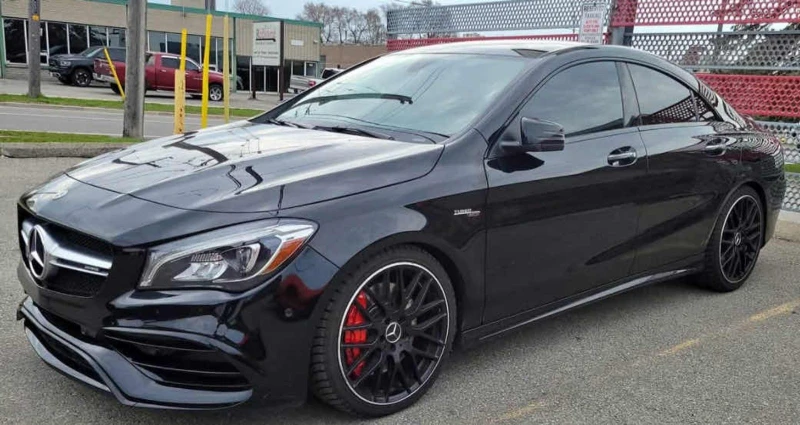 Mercedes-Benz CLA 45 AMG CARFAX АВТО КРЕДИТ , снимка 3 - Автомобили и джипове - 52650124