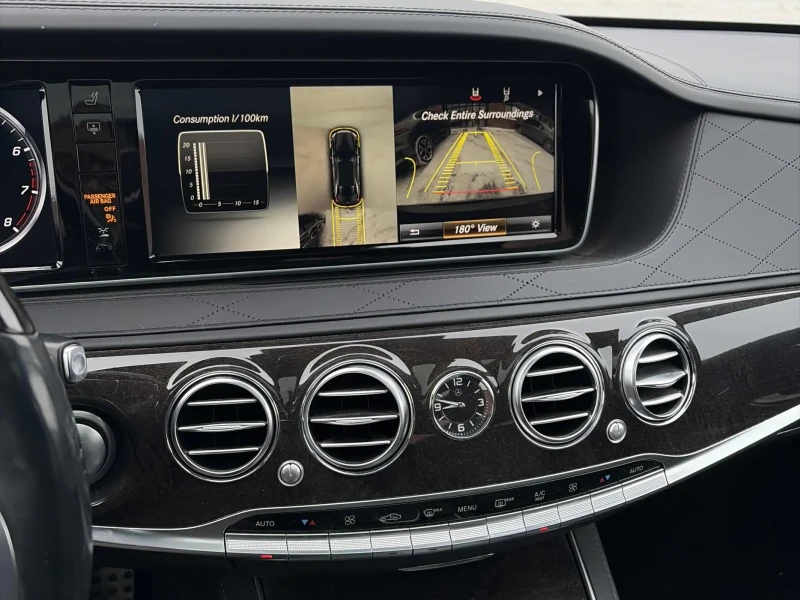 Mercedes-Benz S 550 AMG* PACK* 4MATIC* BURMESTER* ДИСТРОНИК* ОБДУХВАНЕ, снимка 10 - Автомобили и джипове - 52967092