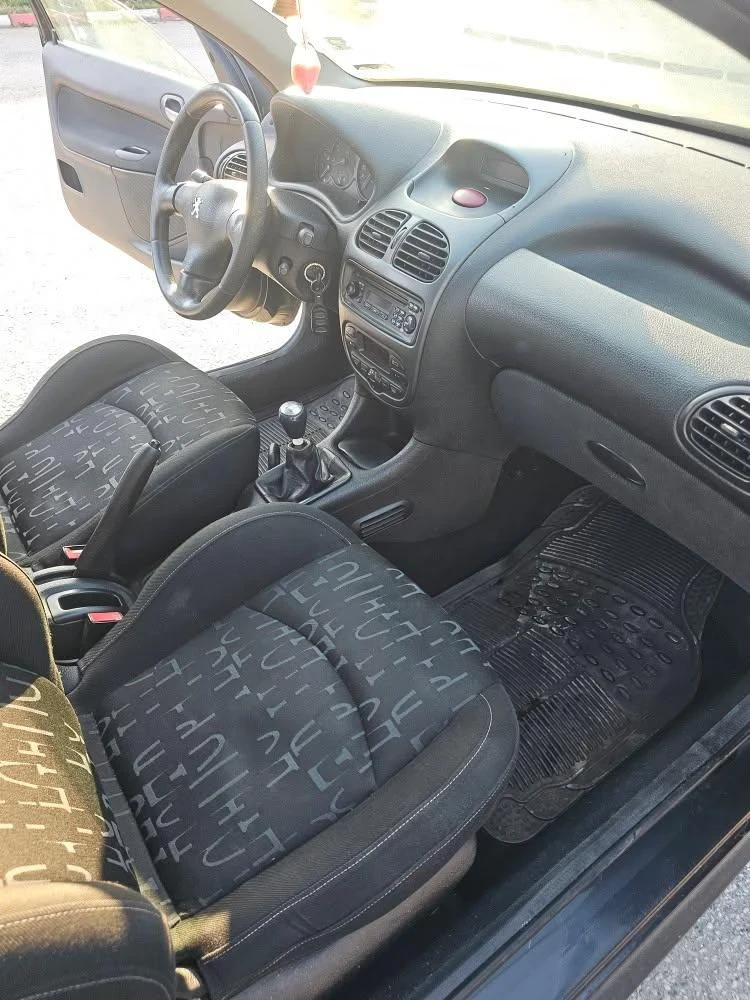 Peugeot 206 1, 6 , снимка 7 - Автомобили и джипове - 53823895
