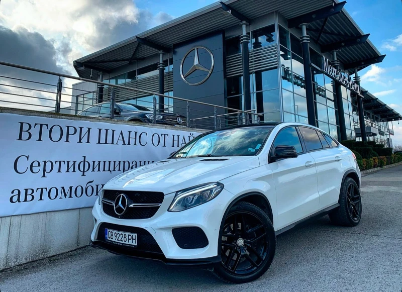 Mercedes-Benz GLE 350 Coupe AMG 3xTV Silver Star  , снимка 1 - Автомобили и джипове - 48338510