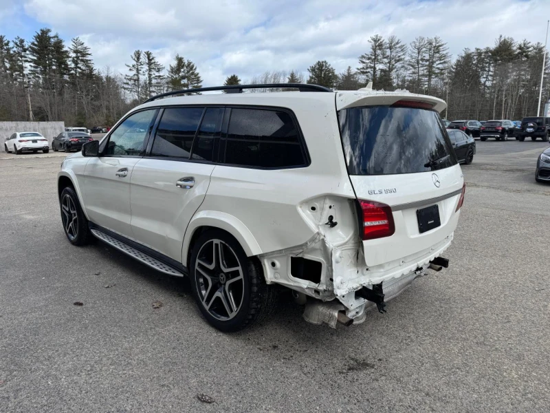 Mercedes-Benz GLS 500 550* 4MATIC* NAVI* ЗАДНА КАМЕРА* КОЖА* ПОДГРЕВ, снимка 3 - Автомобили и джипове - 49451425