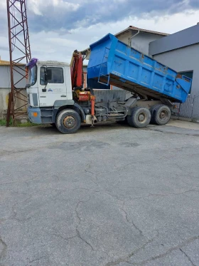 Man 33.362 Самосвал с Кран, снимка 2