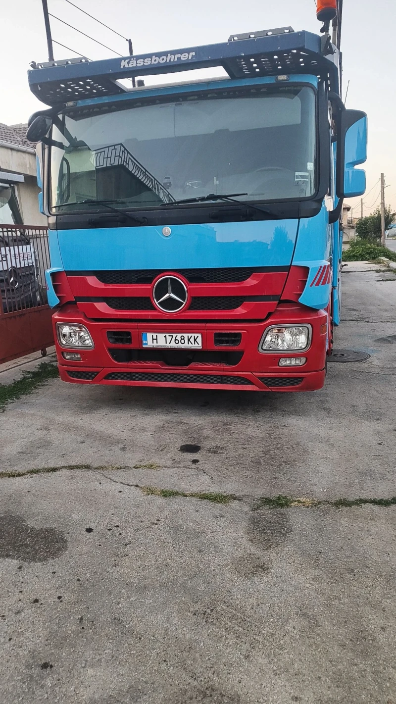 Mercedes-Benz Actros Работещ камион готов за път с новия тахограф , снимка 3 - Камиони - 52598630