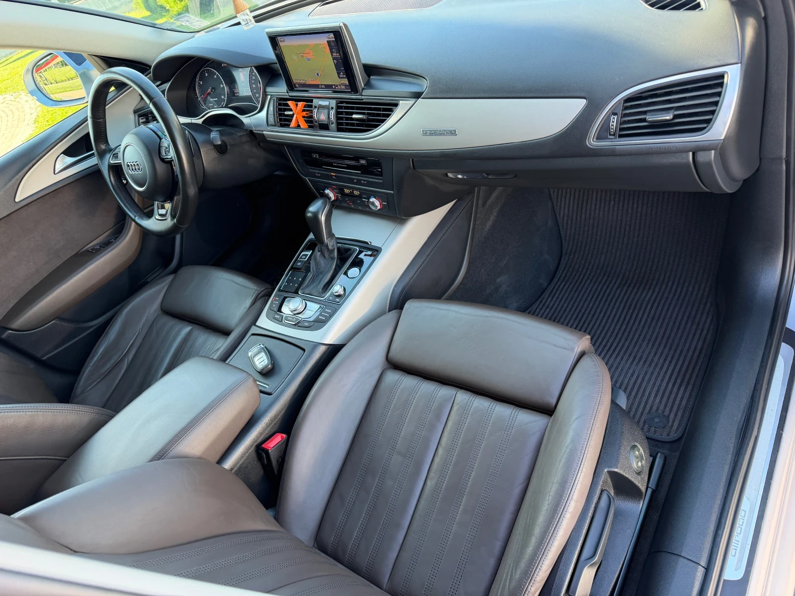 Audi A6 Allroad 3.0 bitdi-320кс.8zf/ACC/MATRIX/РЕАЛНИ КМ.ОБСЛУЖЕНА, снимка 10 - Автомобили и джипове - 54558713