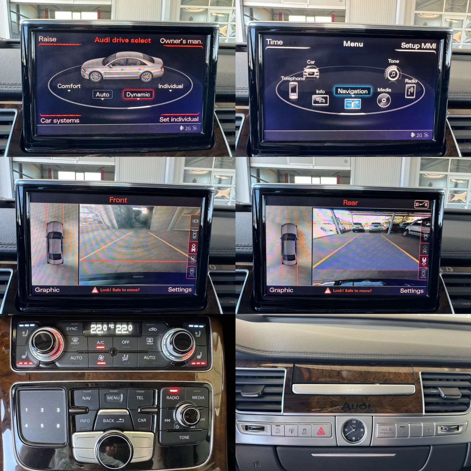 Audi A8 435ps* MATRIX* NIGHT* BOSE* Distr* Head Up* Vacuum, снимка 14 - Автомобили и джипове - 55624287