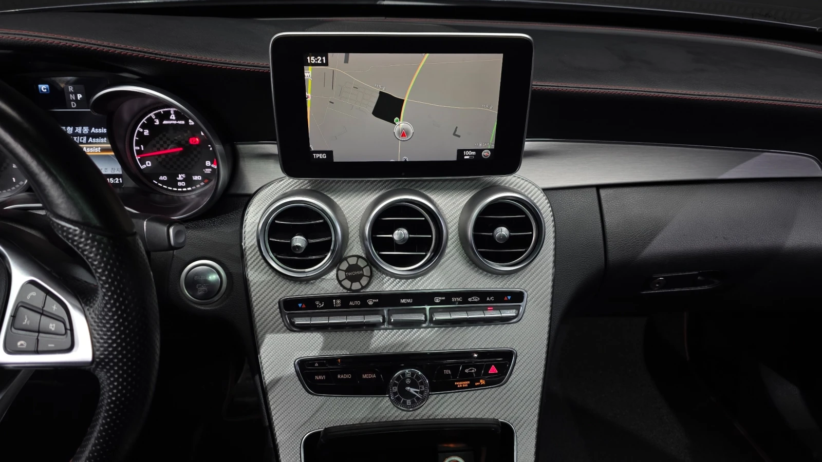 Mercedes-Benz C 43 AMG 4MATIC | HUD | AMG | Шибедах, снимка 11 - Автомобили и джипове - 56213875