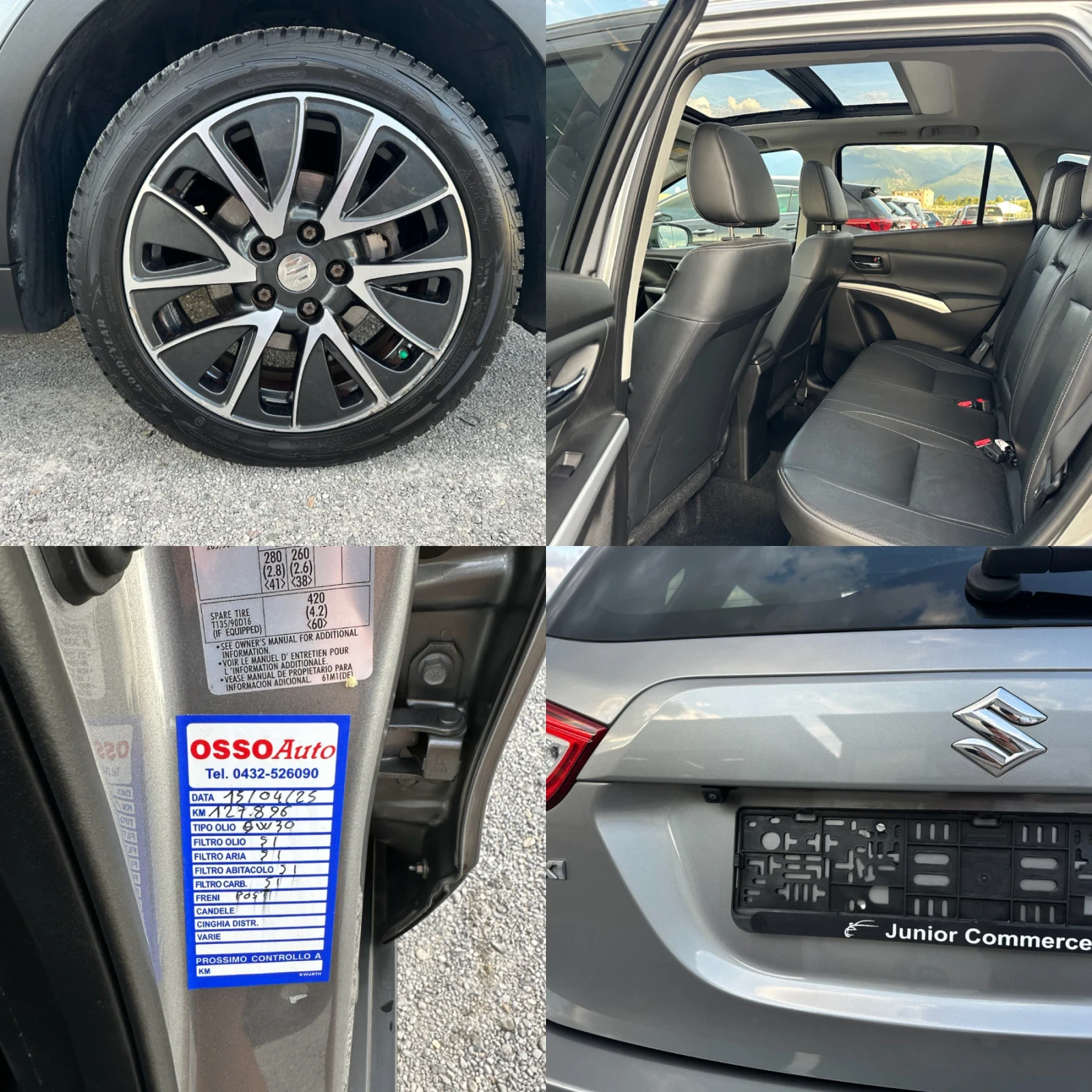 Suzuki SX4 S-Cross 1.6DDIS-4x4-ЛЕД-КСЕНОН-КОЖА-НАВИ-КАМЕРА-131000км!, снимка 15 - Автомобили и джипове - 55184220