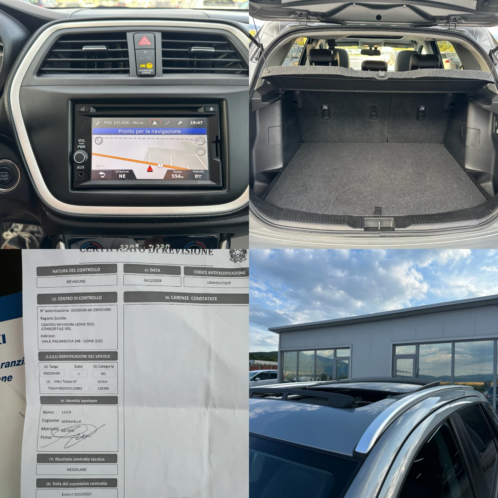 Suzuki SX4 S-Cross 1.6DDIS-4x4-ЛЕД-КСЕНОН-КОЖА-НАВИ-КАМЕРА-131000км!, снимка 16 - Автомобили и джипове - 55184220