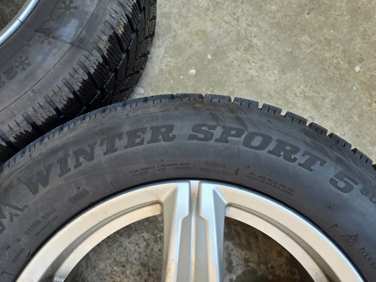Гуми с джанти Dunlop 225/65R17, снимка 7 - Гуми и джанти - 56012375