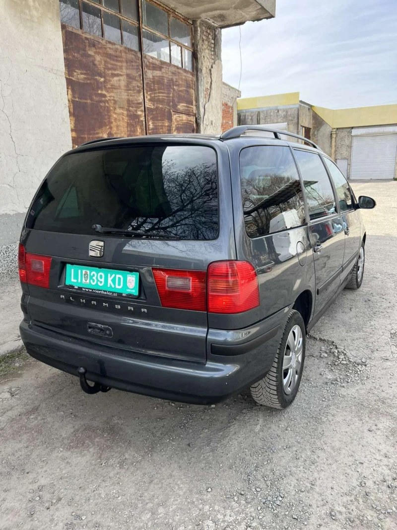 Seat Alhambra 1.9 4x4, снимка 5 - Автомобили и джипове - 49544035