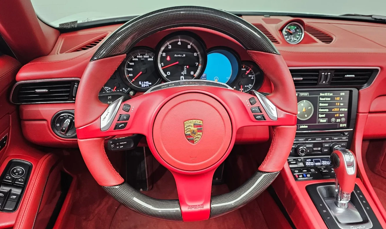 Porsche 911 TURBO S * CARBON CERAMIC , снимка 11 - Автомобили и джипове - 55130483
