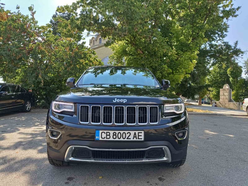 Jeep Grand cherokee 132000km-3.0d v6 250hp-Камера-Подгрев-Кожа, снимка 1 - Автомобили и джипове - 46546900