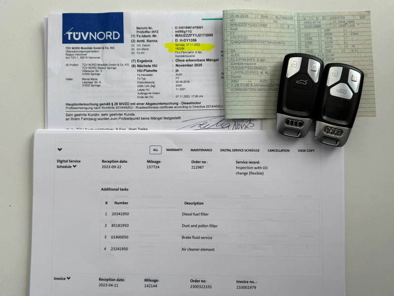 Audi Q5 * S-LINE* VIRTUAL* СЕРВИЗНА КНИЖКА С ПЪЛНА ИСТОРИЯ, снимка 15 - Автомобили и джипове - 51757102