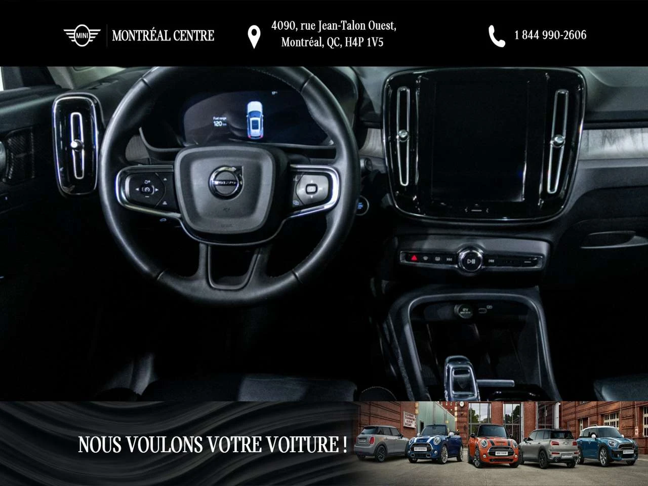 Volvo XC40 Ultimate Dark Theme | Traction Intégrale Pilo, снимка 12 - Автомобили и джипове - 56700707