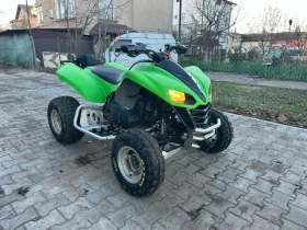 Kawasaki Kfx 700, лебедка, топ, снимка 2