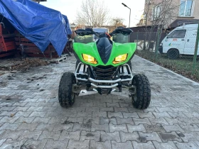 Kawasaki Kfx 700, лебедка, топ, снимка 1