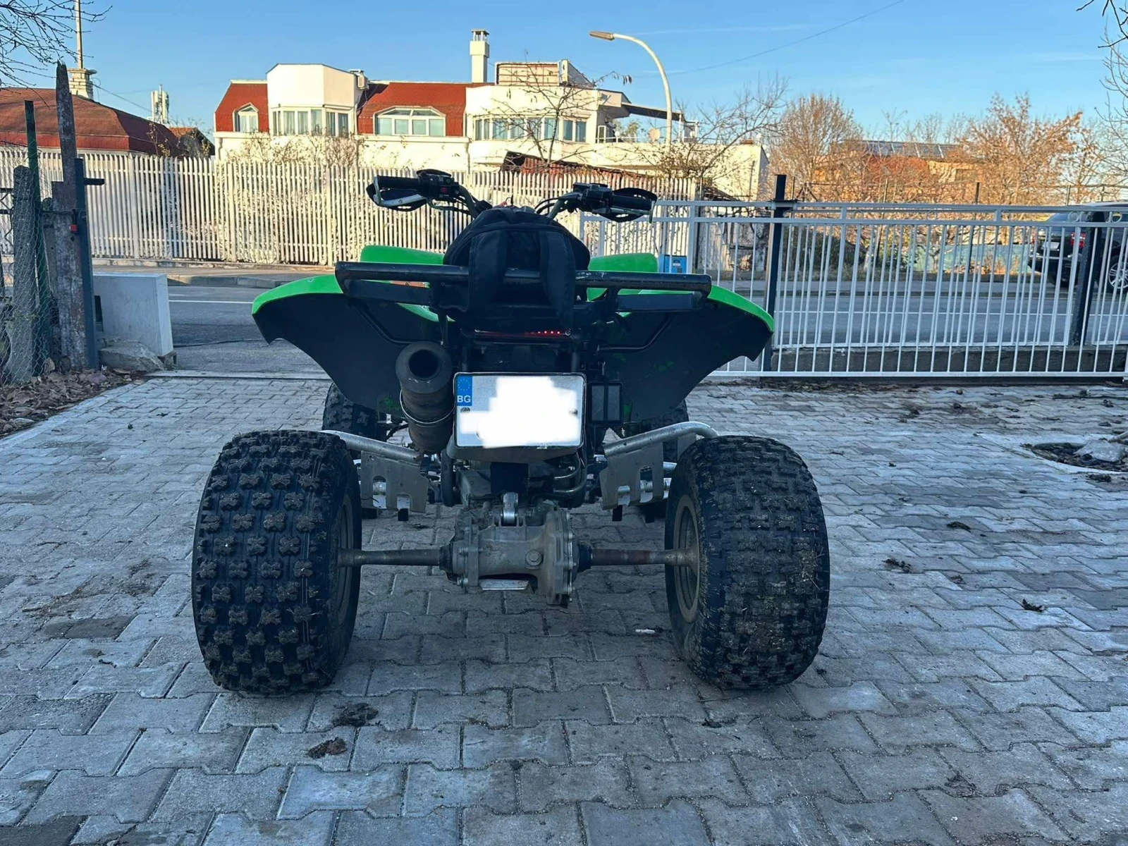 Kawasaki Kfx 700, лебедка, топ - изображение 3