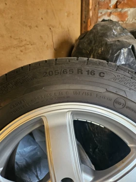 Гуми с джанти Continental 205/65R16, снимка 3 - Гуми и джанти - 48090900