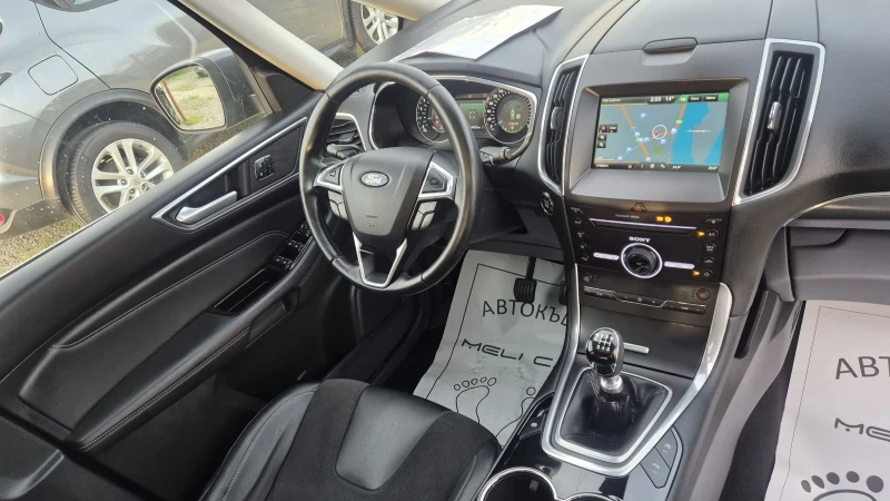 Ford Galaxy 2.0TDCI TITANIUM 148хил.100% РЕАЛНИ 7МЕСТА ВИДЕО , снимка 7 - Автомобили и джипове - 52655742
