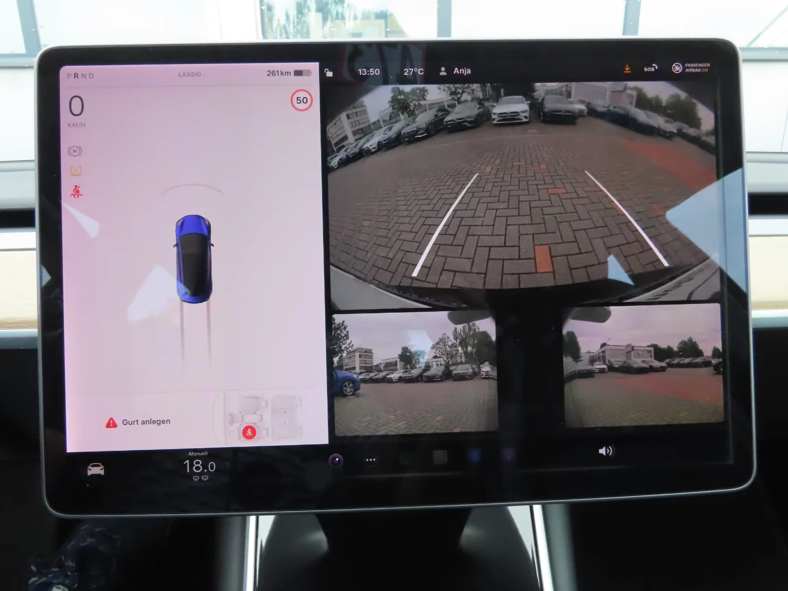 Tesla Model 3 LONG-RANGE/351HP/DUAL/AWD/PANO/CAM/H.PUMP/ACC/478q, снимка 9 - Автомобили и джипове - 55136473