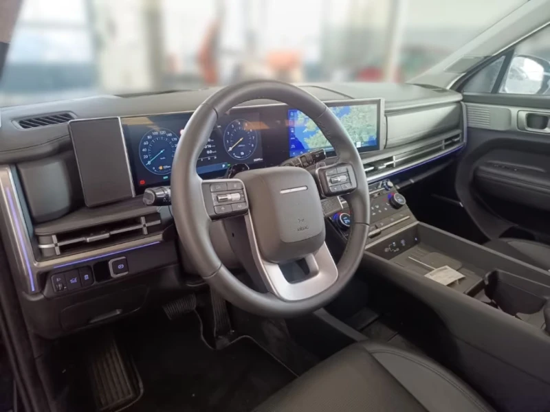 Hyundai Santa fe HEV/215HP/SIGNATURE/4X4/360/AMBI/DIGITAL/810v, снимка 9 - Автомобили и джипове - 52366943