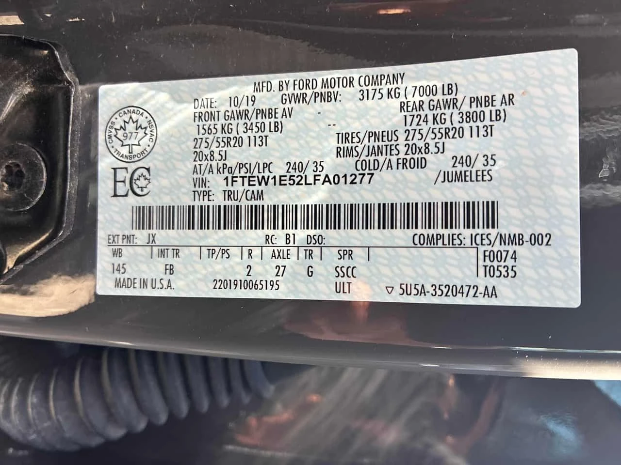 Ford F150  4WD SuperCrew Box* АВТОКРЕДИТ * , снимка 10 - Автомобили и джипове - 55020844