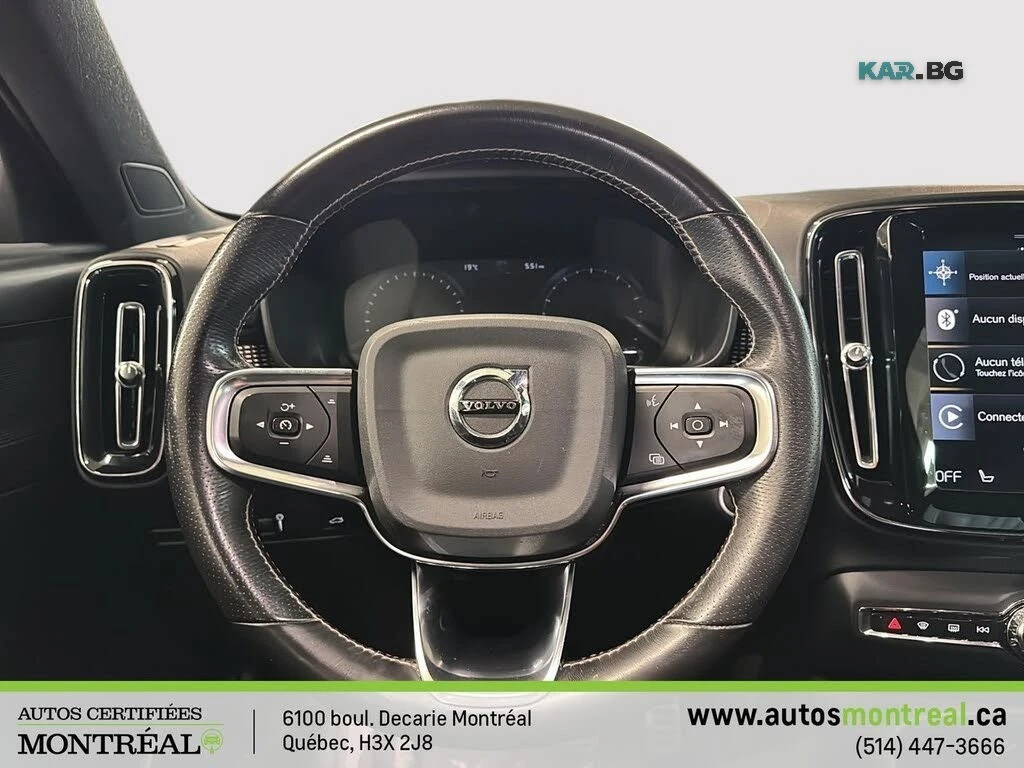Volvo XC40 T5* R-DESIGN* AWD* КОЖА* ПОДГРЕВ* ПАНО* КАМЕРА* , снимка 10 - Автомобили и джипове - 55990198
