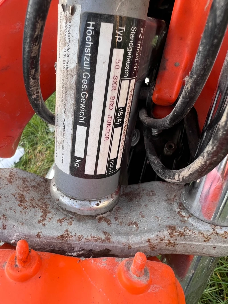 Ktm SX KTM 50SX PRO JUNIOR обслужен!, снимка 7 - Мотоциклети и мототехника - 53234936