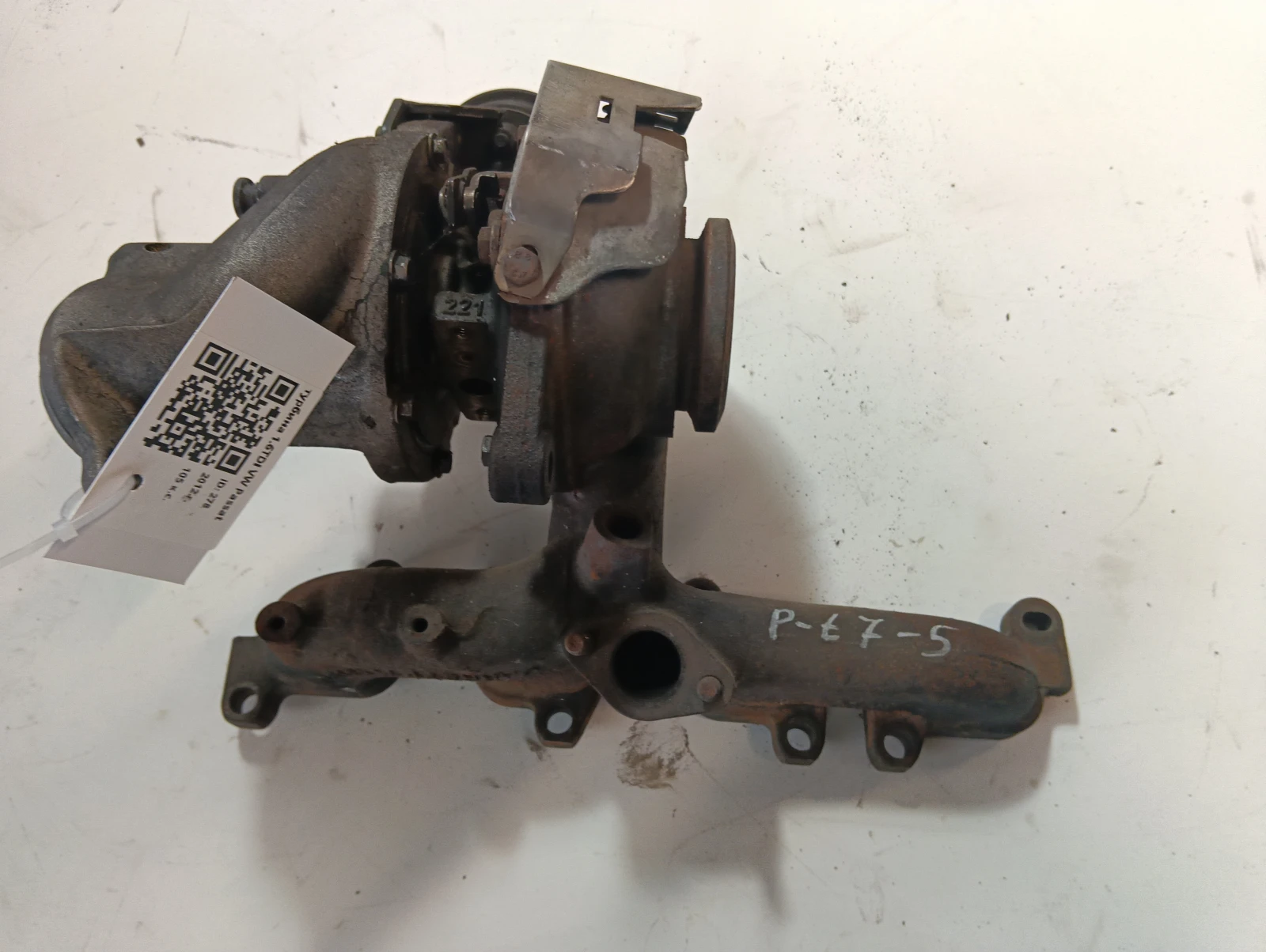 турбина 1.6TDI VW Passat