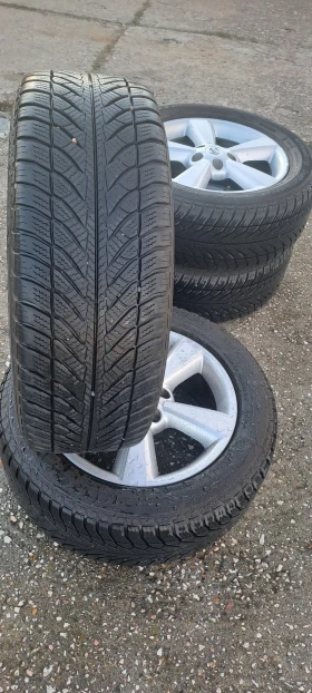 Гуми с джанти Goodyear 225/55R17, снимка 6 - Гуми и джанти - 49415642