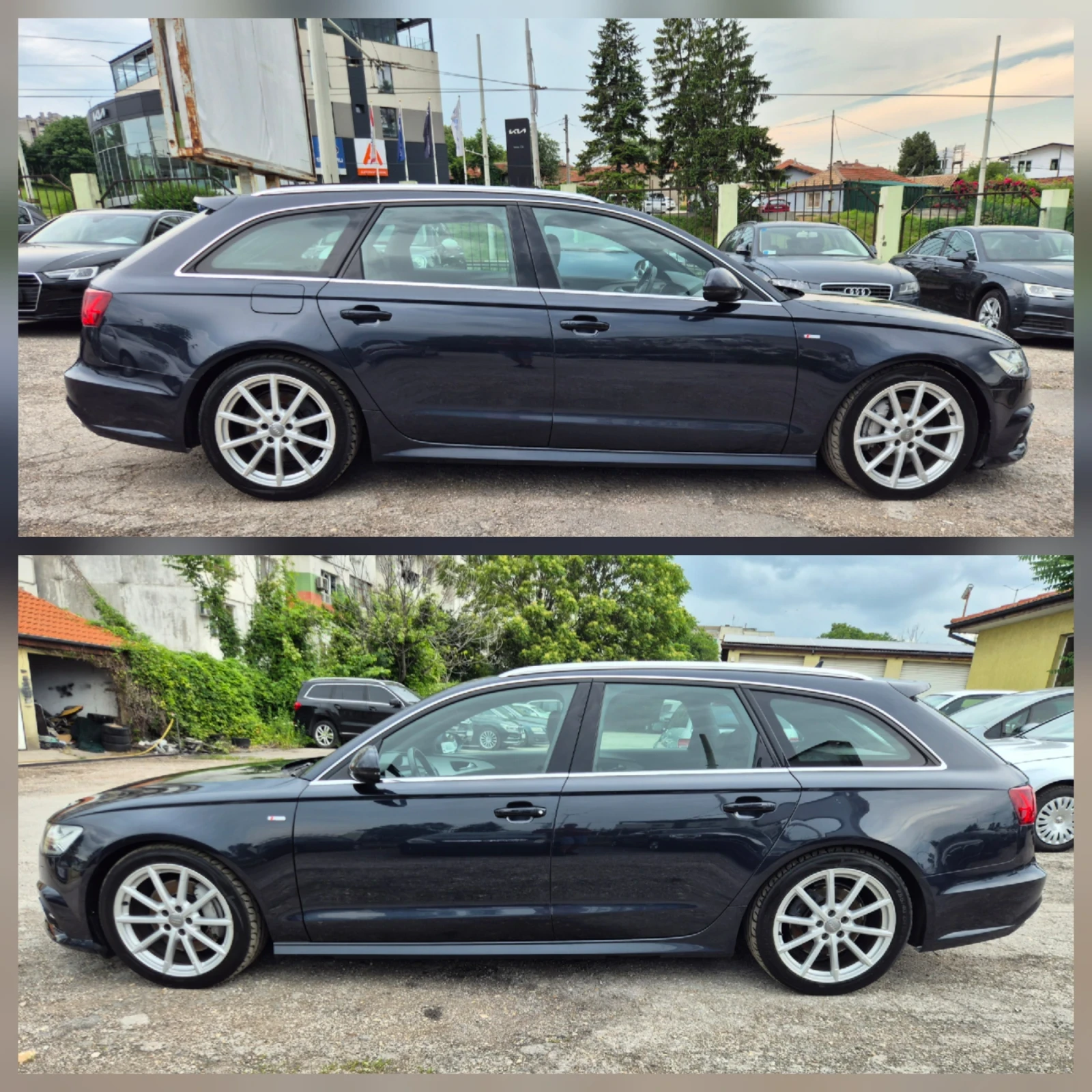 Audi A6 3.0TDI* S-LINE* ПАНОРАМА* LED* NAVI* DISTRONIC, снимка 6 - Автомобили и джипове - 52848995