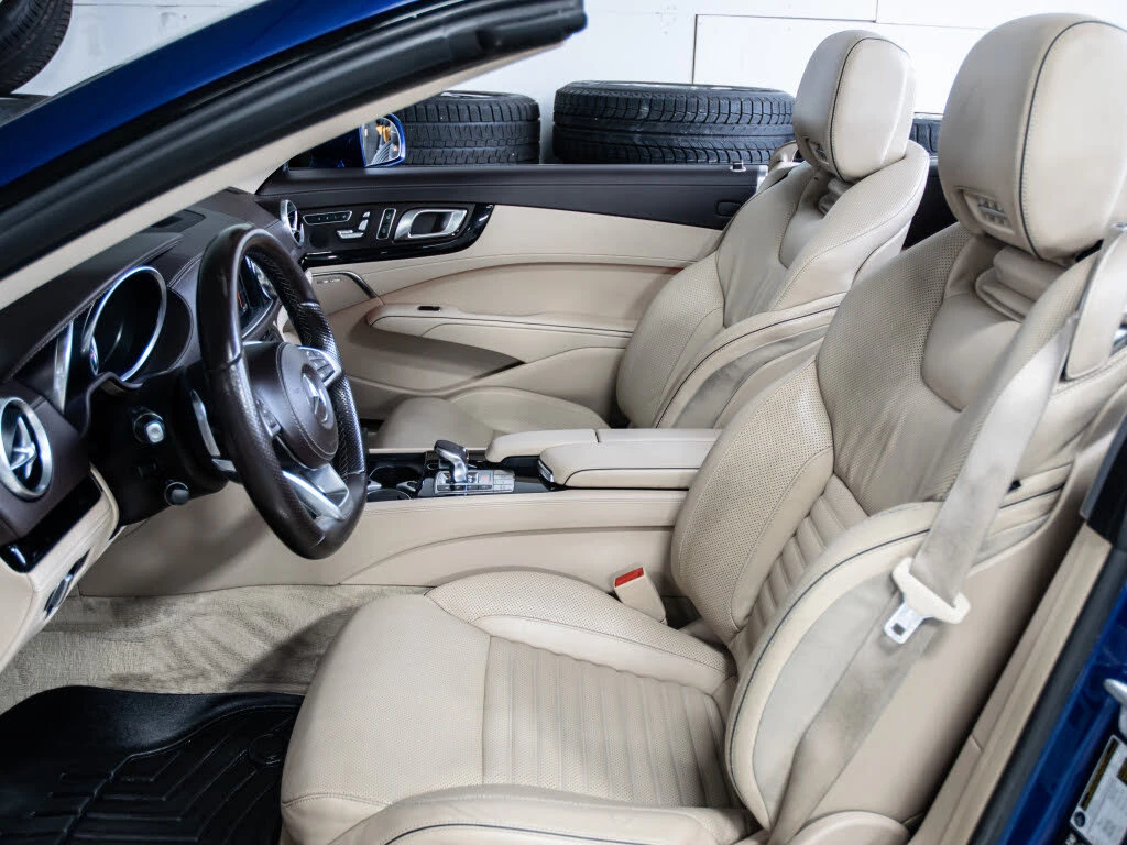 Mercedes-Benz SL 500 550* ПОДГРЕВ* ОБДУХВАНЕ* HARMAN KARDON* , снимка 15 - Автомобили и джипове - 54594147