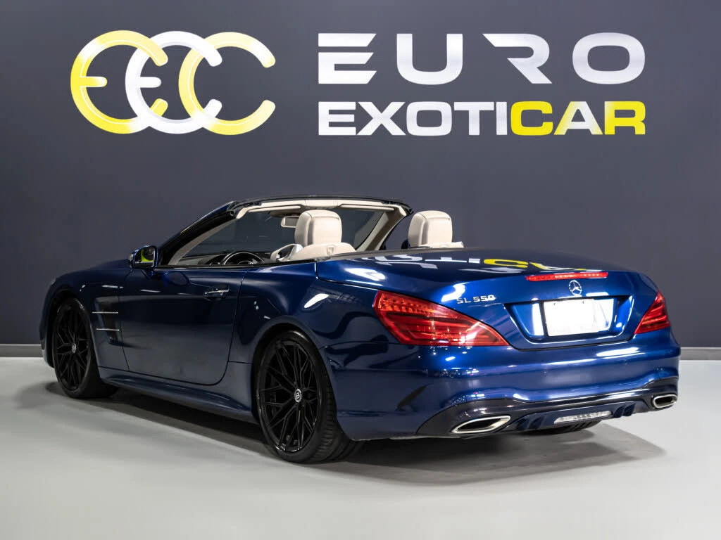 Mercedes-Benz SL 500 550* ПОДГРЕВ* ОБДУХВАНЕ* HARMAN KARDON* , снимка 4 - Автомобили и джипове - 54594147