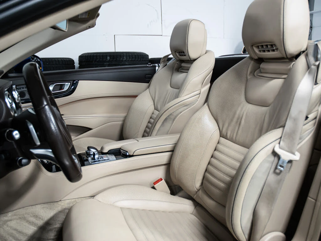 Mercedes-Benz SL 500 550* ПОДГРЕВ* ОБДУХВАНЕ* HARMAN KARDON* , снимка 16 - Автомобили и джипове - 54594147