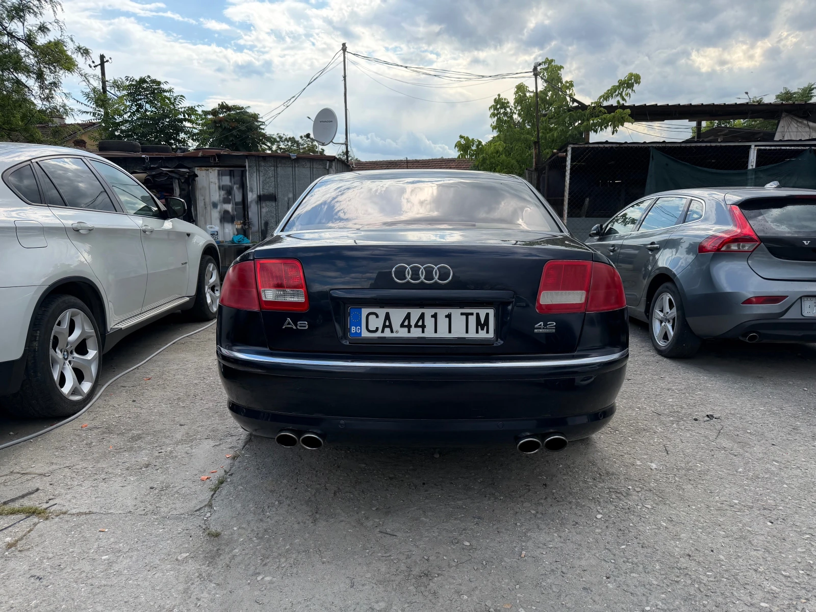 Audi A8 4.2i 335HP GAS QUATTRO AVTOMAT KOJA NAVI FUUL 2005, снимка 6 - Автомобили и джипове - 54934029