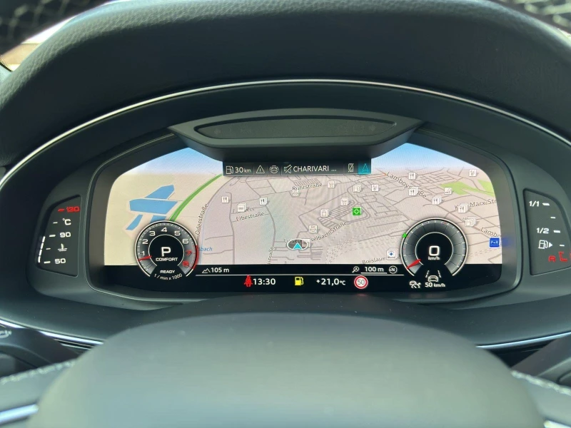 Audi Q7 55 TFSI/FACELIFT/S-LINE/HEAD UP/MATRIX/360/7МЕСТЕН, снимка 8 - Автомобили и джипове - 52330454