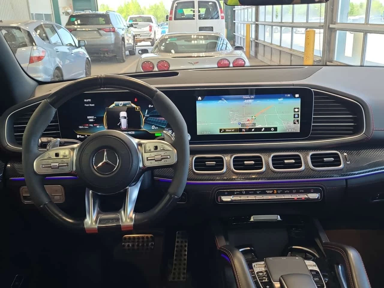 Mercedes-Benz GLE 63 S AMG * CARFAX * Без инциденти * , снимка 6 - Автомобили и джипове - 54676061