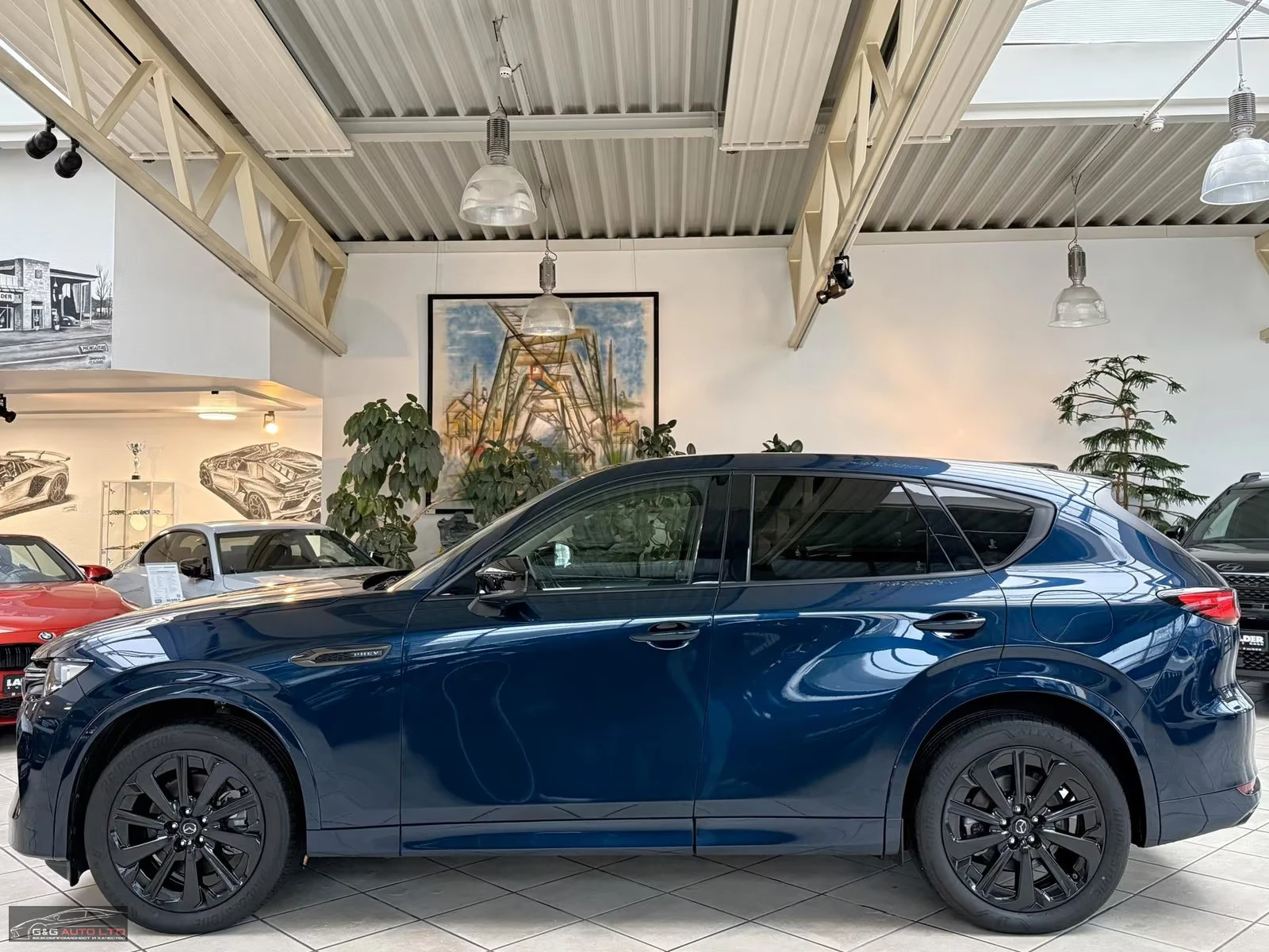 Mazda CX-60 2.5PHEV/HOMURA/328HP/360/PANO/BOSE/HUD/824z, снимка 3 - Автомобили и джипове - 55752437