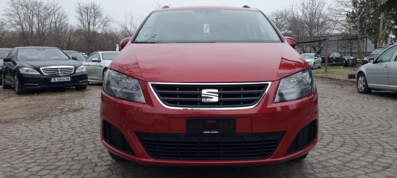 Seat Alhambra 2.0 TDI * FACELIFT* * AVTOMAT* * NAVI* * ШВЕЙЦАРИЯ, снимка 2 - Автомобили и джипове - 49625254