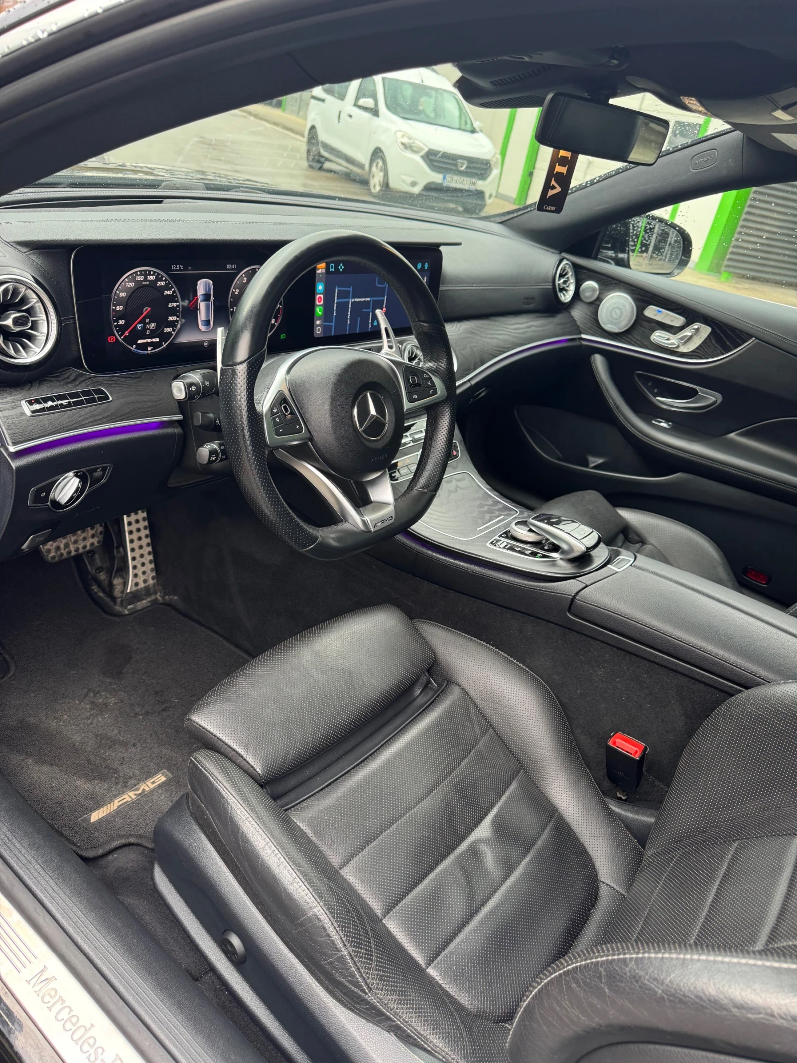 Mercedes-Benz E 400 Купе 360  обдух, head up, снимка 7 - Автомобили и джипове - 53756218