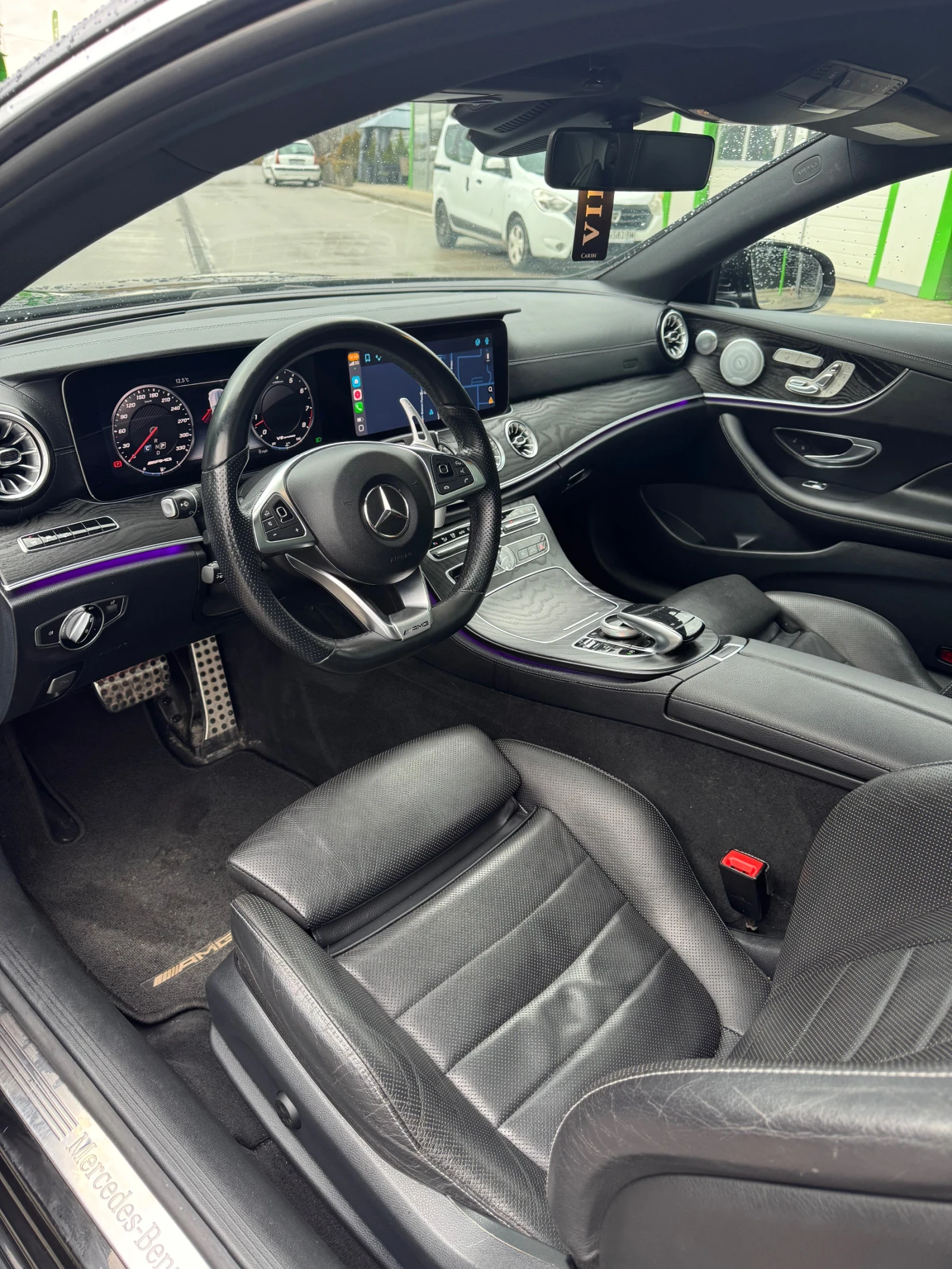 Mercedes-Benz E 400 Купе 360  обдух, head up, снимка 16 - Автомобили и джипове - 53756218