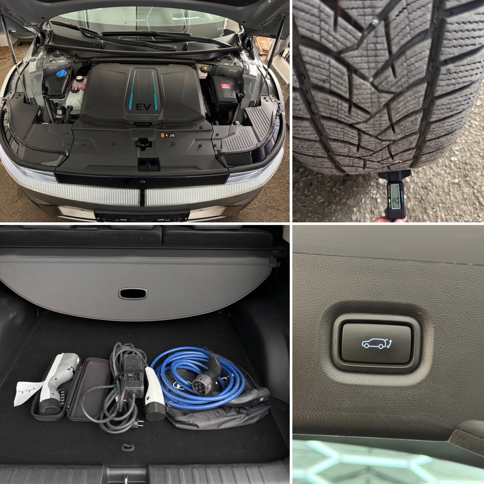 Hyundai Ioniq 5 48000км* SON 97%* 325kc 4WD* , снимка 15 - Автомобили и джипове - 55790605