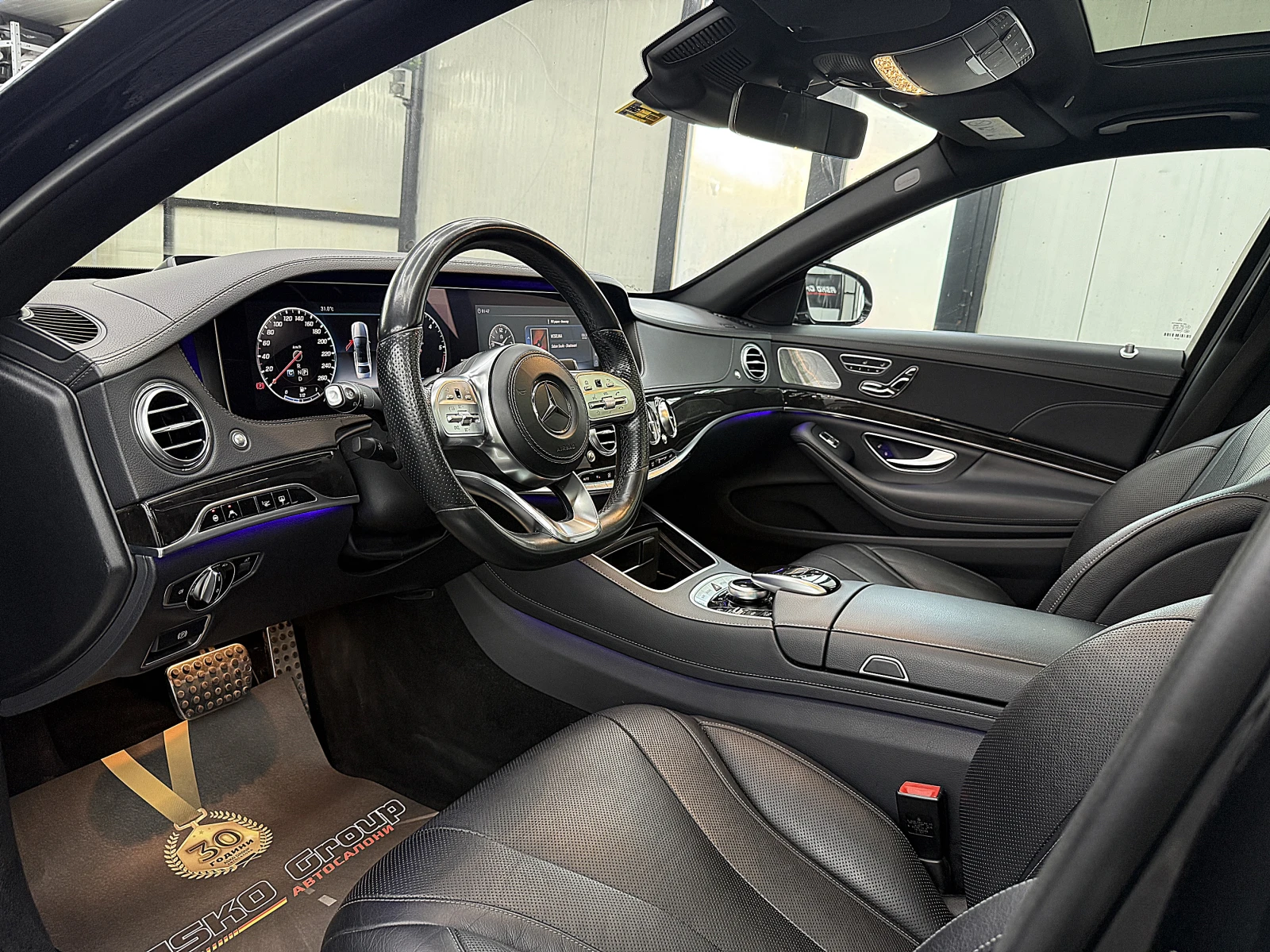 Mercedes-Benz S 350 4-Matic/AMG/PANORAMA/360-kamera/СОБСТВЕН ЛИЗИНГ, снимка 15 - Автомобили и джипове - 55936470
