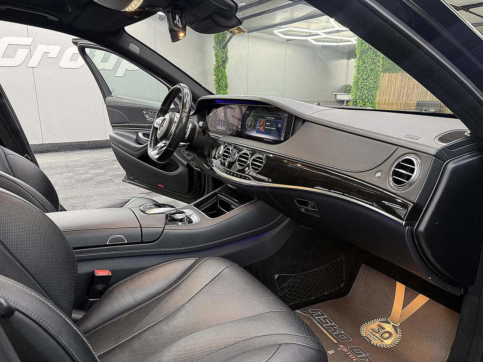 Mercedes-Benz S 350 4-Matic/AMG/PANORAMA/360-kamera/СОБСТВЕН ЛИЗИНГ, снимка 12 - Автомобили и джипове - 55936470