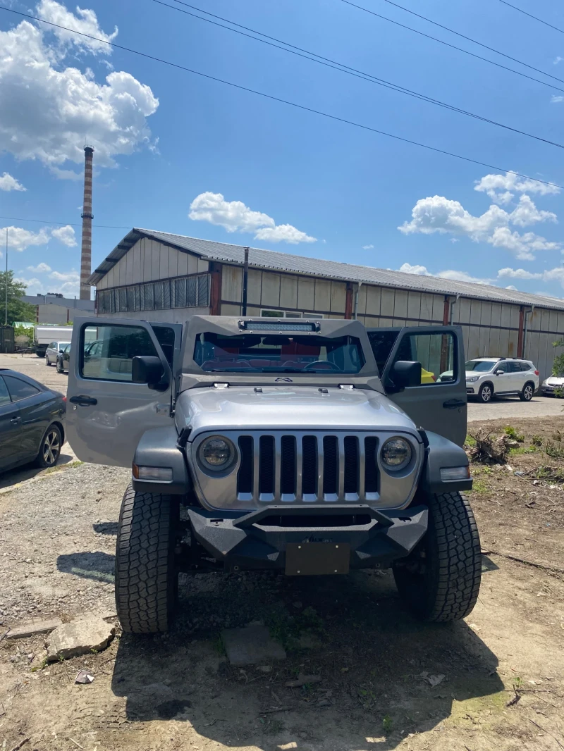 Jeep Wrangler Unlimited Sport, снимка 1 - Автомобили и джипове - 48046285