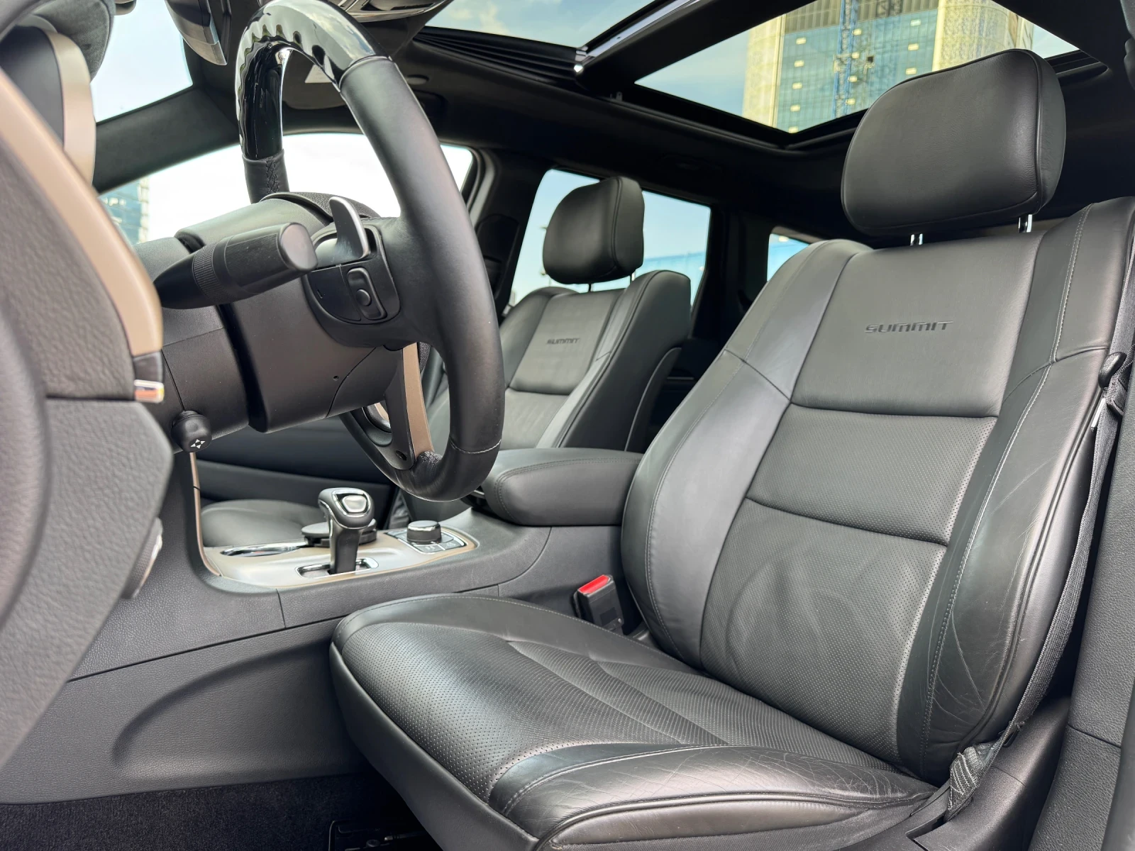 Jeep Grand cherokee SUMMIT-KEYLESS-ПОДГРЕВ-ПАНОРАМA-УНИКАТ-187Х.КМ - изображение 10